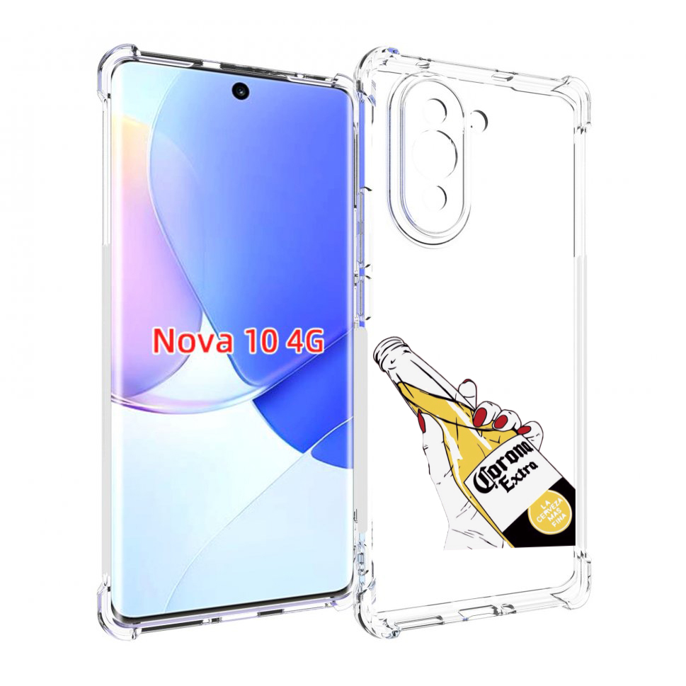 

Чехол MyPads корона екстра для Huawei Nova 10, Прозрачный, Tocco