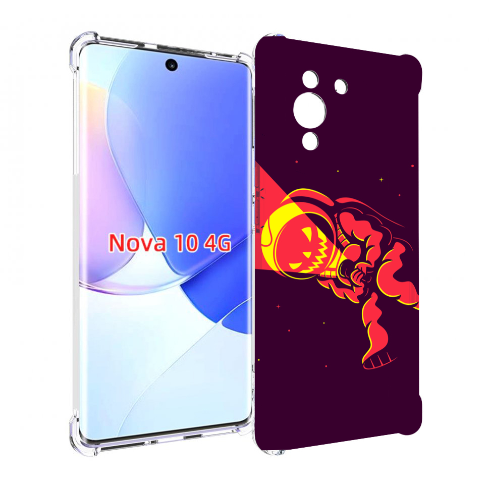 

Чехол MyPads космонавт-в-хеллуин для Huawei Nova 10, Прозрачный, Tocco