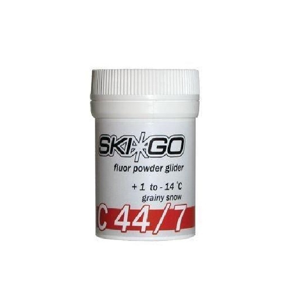 Порошок SkiGo Fluor powder C44/7 +1/-14, red, 30 г