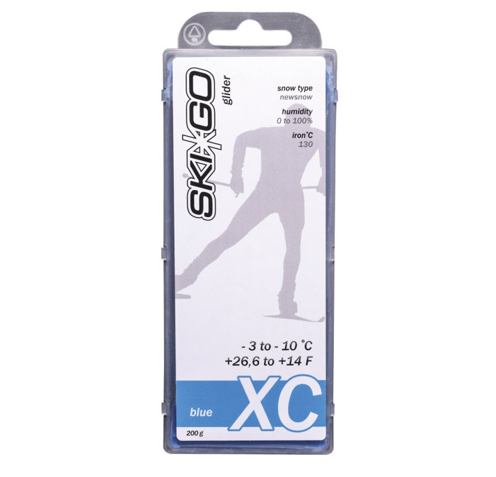 фото Парафин skigo ch xc blue -3/-10, 200 г