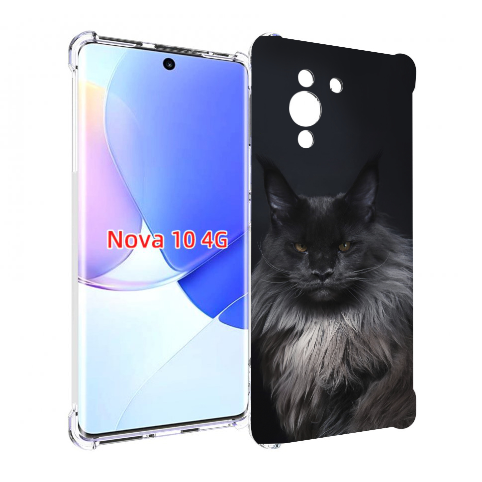 

Чехол MyPads кошка меин кун 2 для Huawei Nova 10, Прозрачный, Tocco