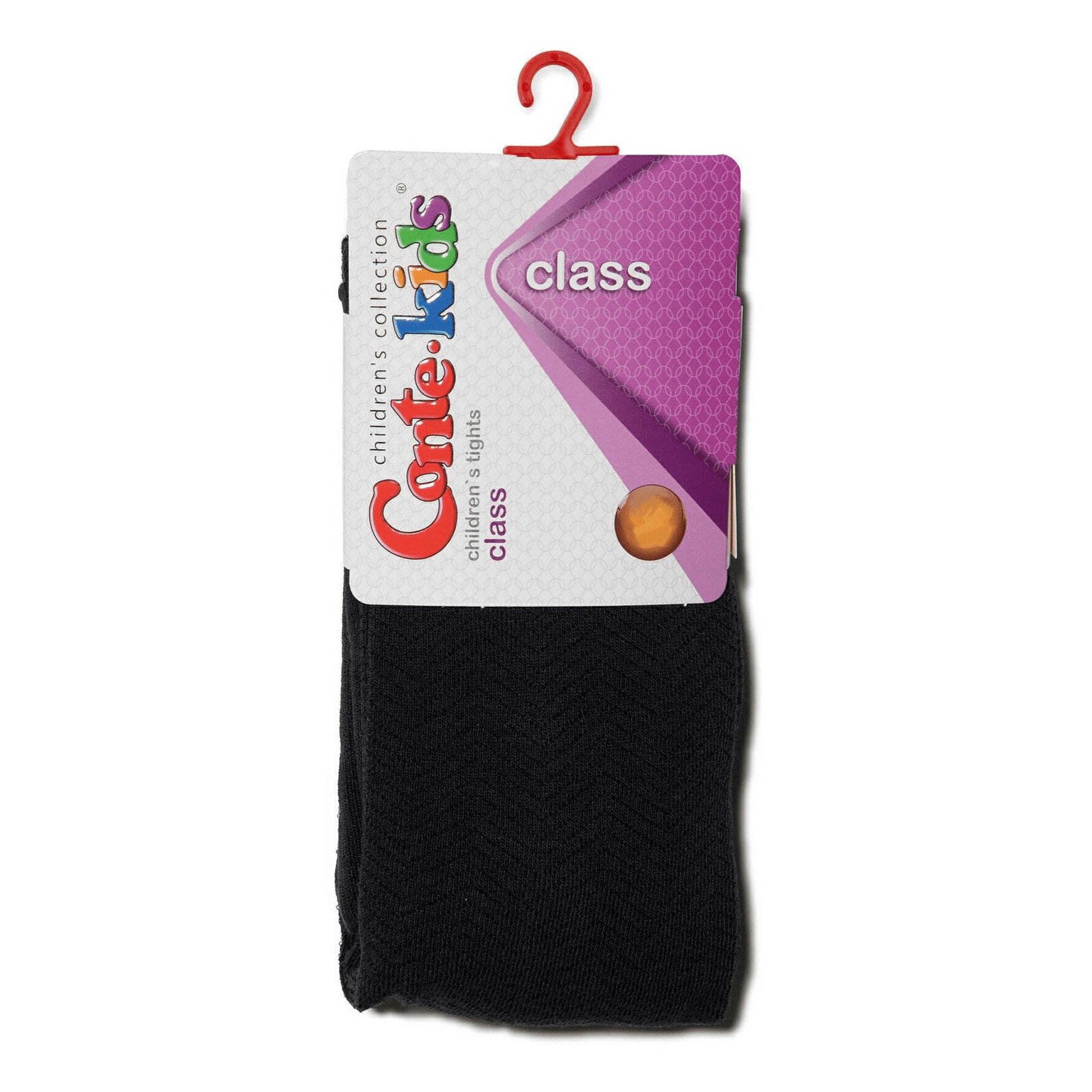 

Колготки для девочки Conte-Kids Class черные р 116-122, Черный