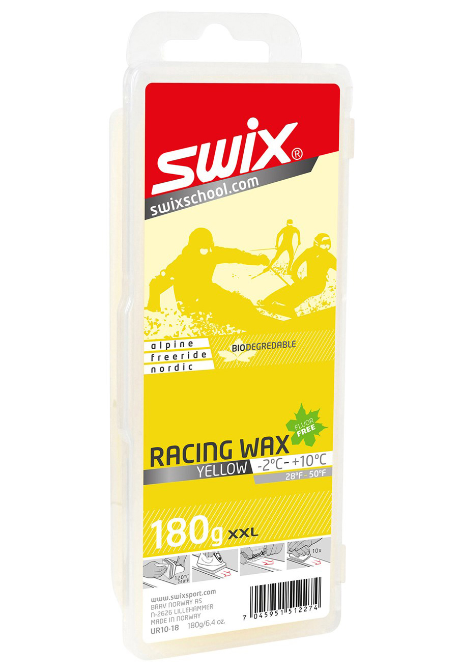 фото Парафин bio swix ur10-18 (+10/-2) 180 гр.