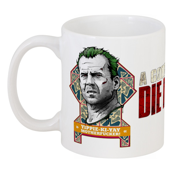 

Кружка Printio Bruce willis 330 мл, Bruce willis