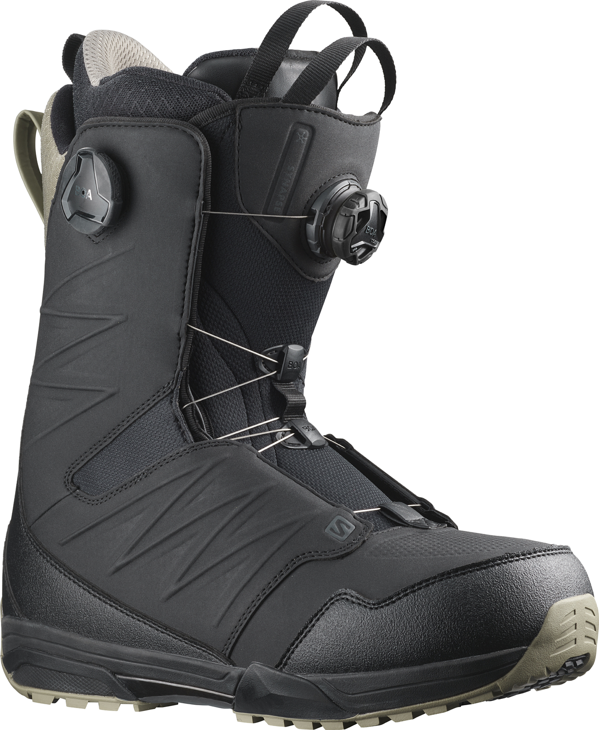 фото Ботинки для сноуборда salomon synapse focus boa black/black/veti (см:25)