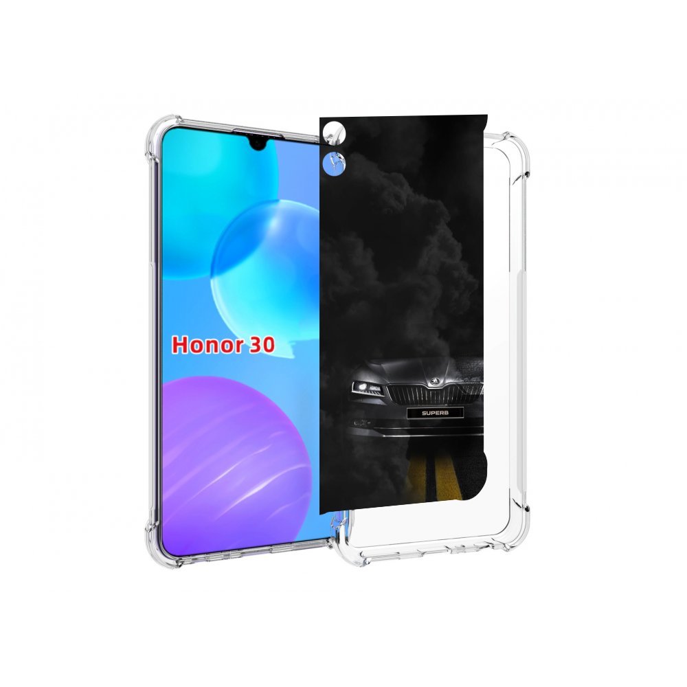 

Чехол MyPads skoda шкода 1 для Huawei Honor 30 Lite, Tocco