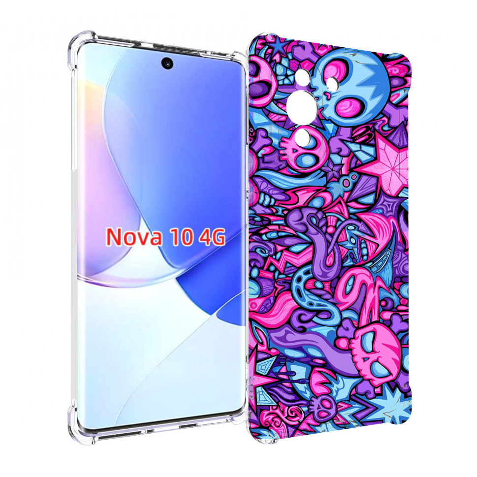 

Чехол MyPads крутой-паттерн для Huawei Nova 10, Прозрачный, Tocco