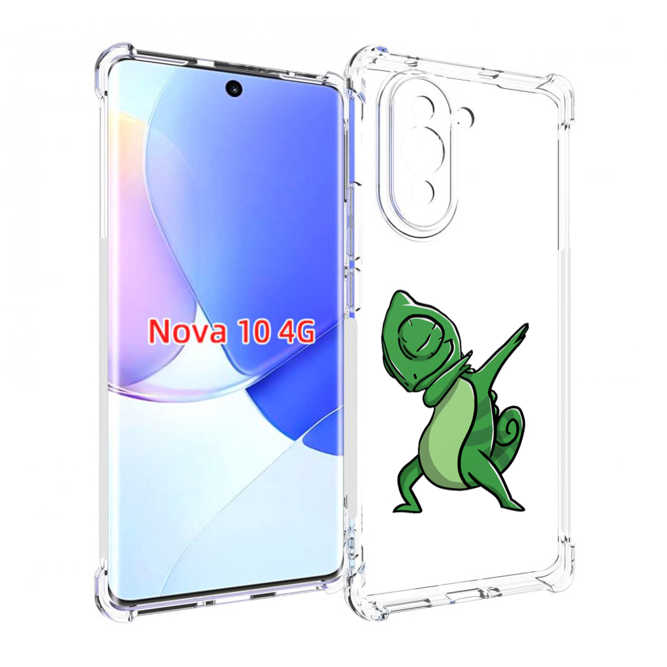 

Чехол MyPads крутой-хамелеон для Huawei Nova 10, Прозрачный, Tocco