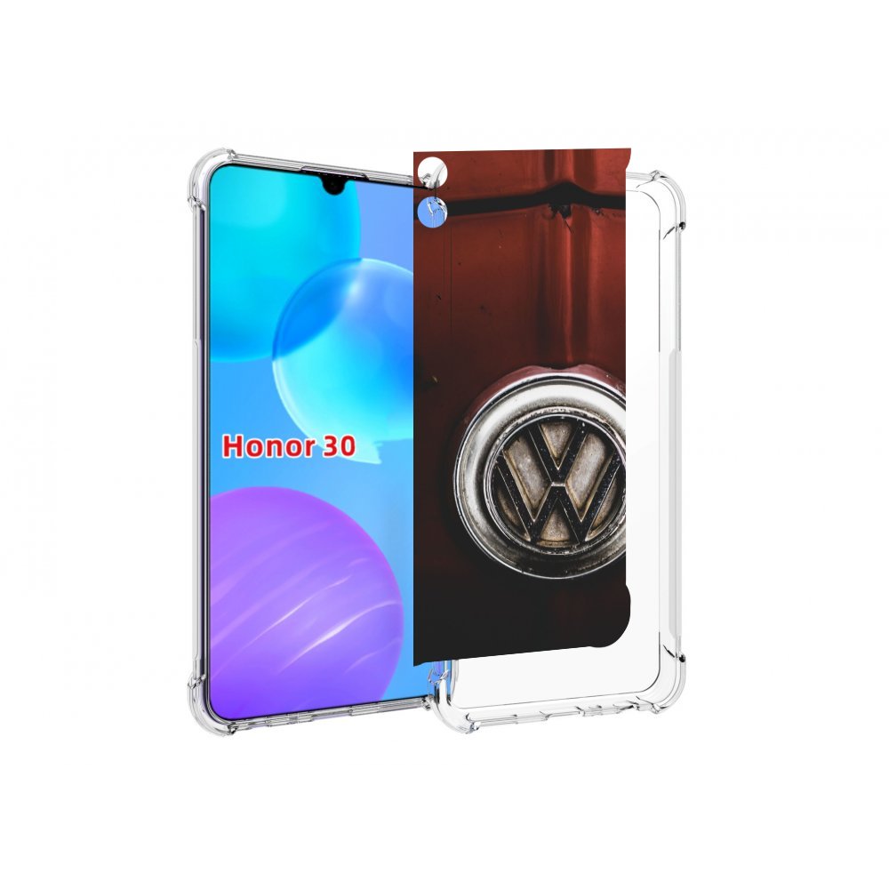 

Чехол MyPads volkwagen фольскваген 1 мужской для Huawei Honor 30 Lite, Tocco