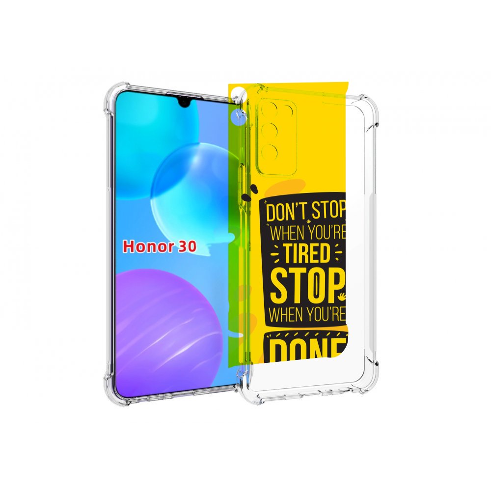 

Чехол MyPads yellow-done для Huawei Honor 30 Lite, Tocco