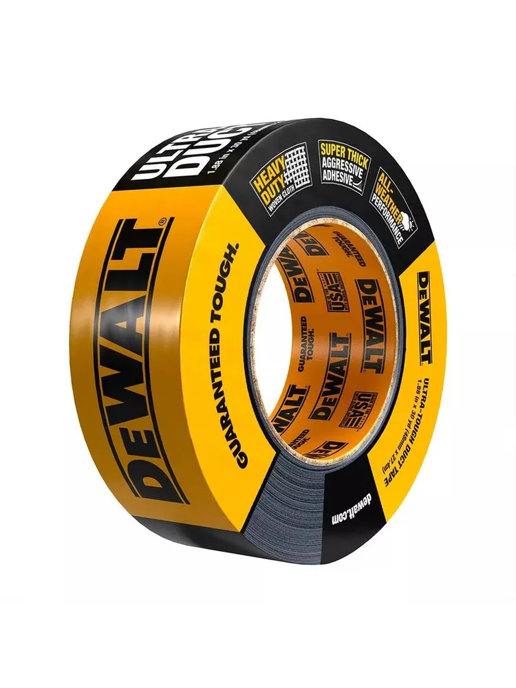 

Сверхпрочная черная клейкая лента Dewalt 48ммХ27,4м, 02604