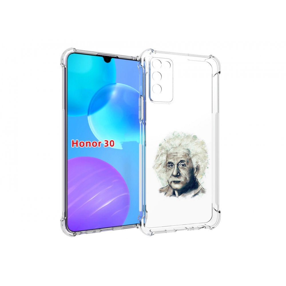 

Чехол MyPads Альберт энштейн для Huawei Honor 30 Lite, Tocco