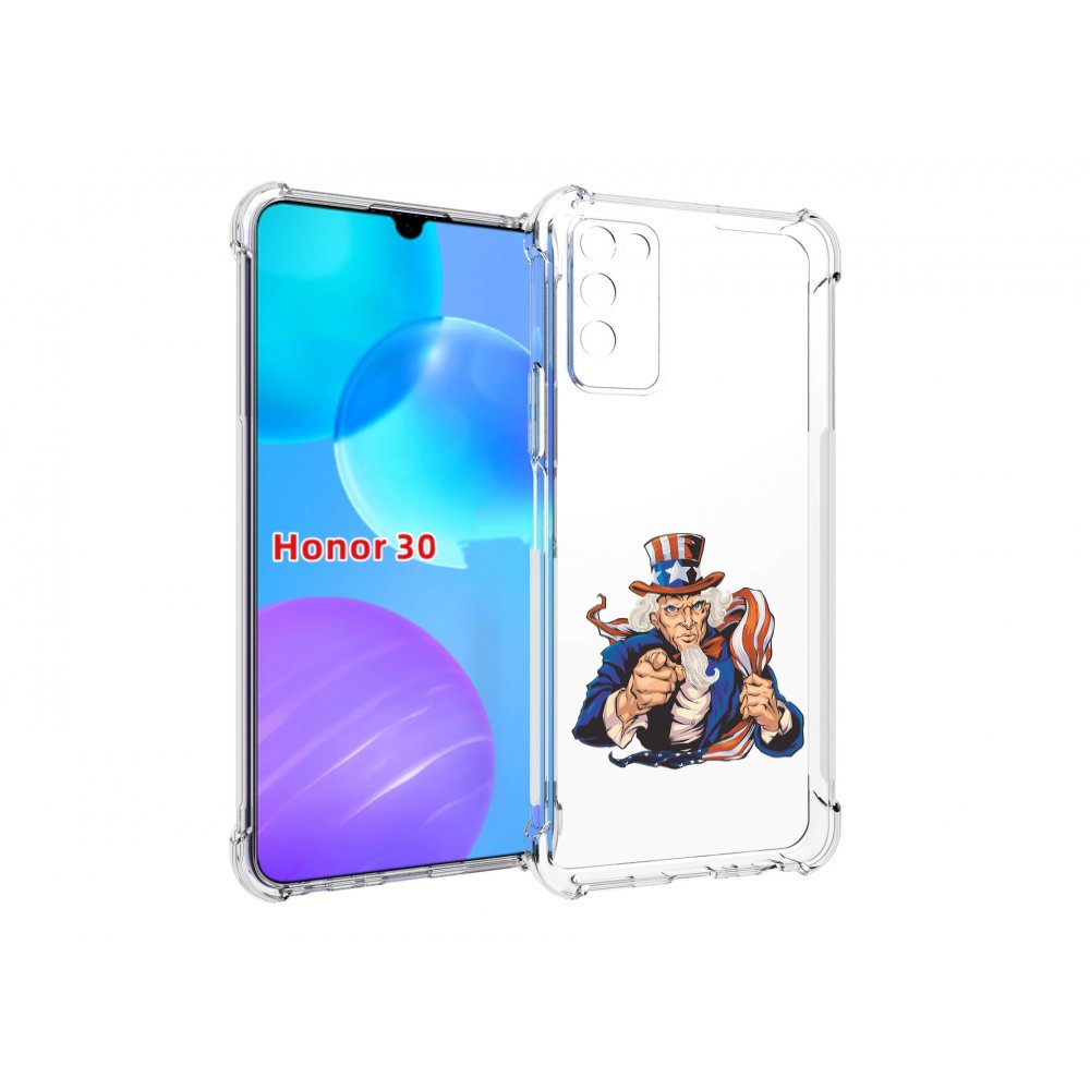 

Чехол MyPads Американский-дед для Huawei Honor 30 Lite, Tocco