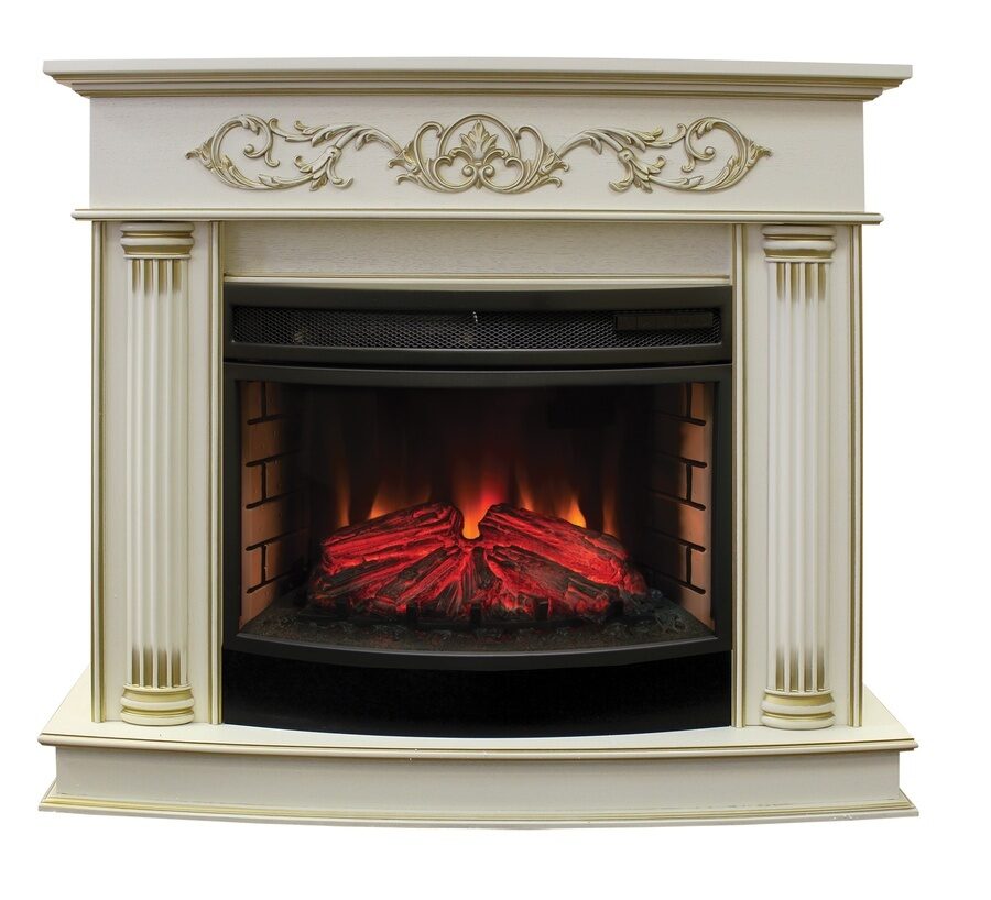 

Электрокамин Real Flame Milano 25 WT с очагом Firefield 25 S IR