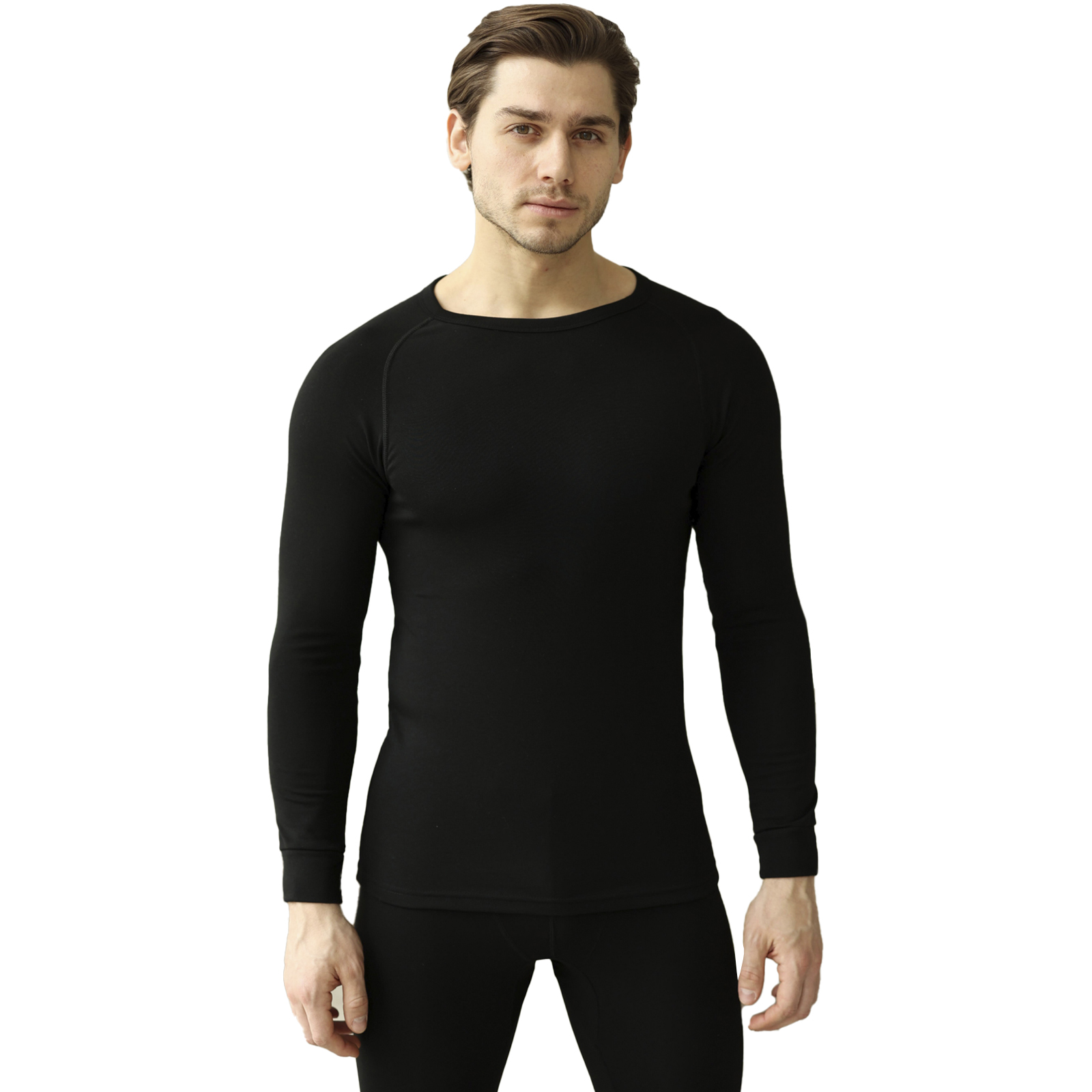 

Термолонгслив Berrak 757, black, 48 RU, Черный, 757