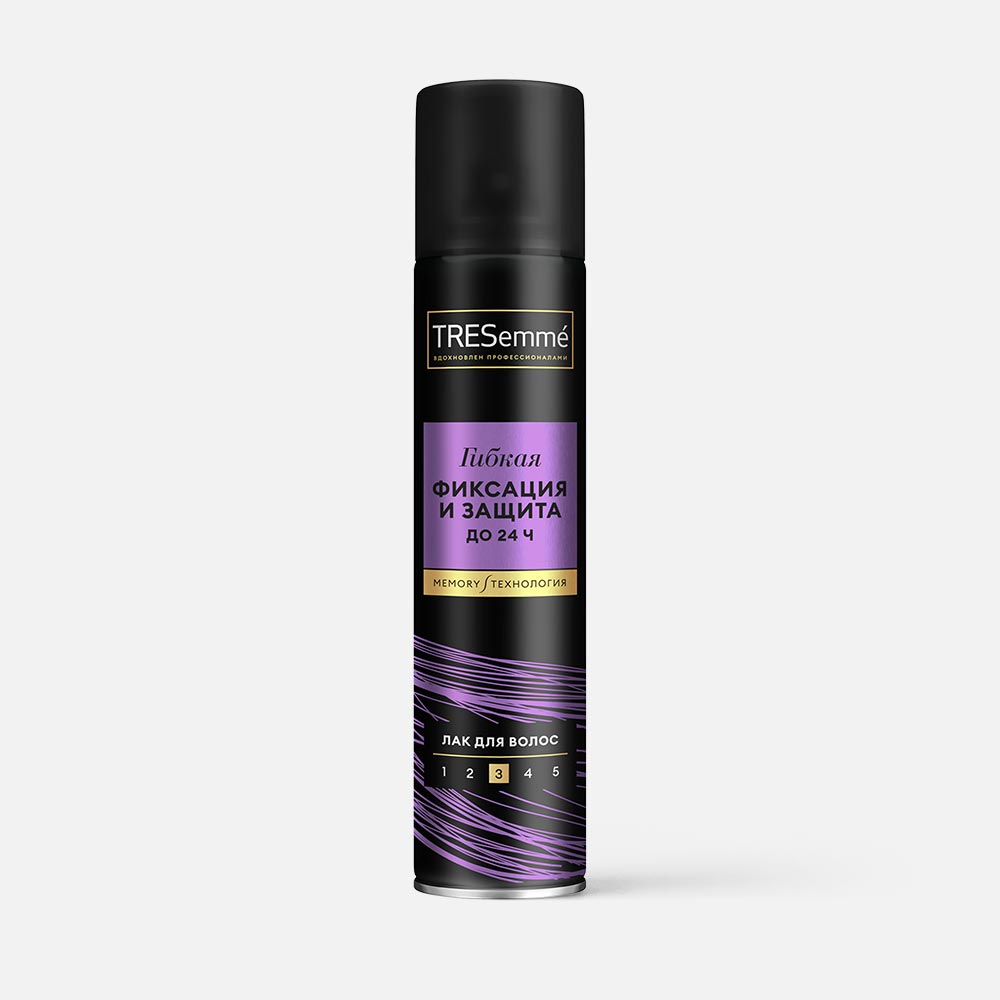 Лак для волос Tresemme гибкая фиксация и защита, 250 мл