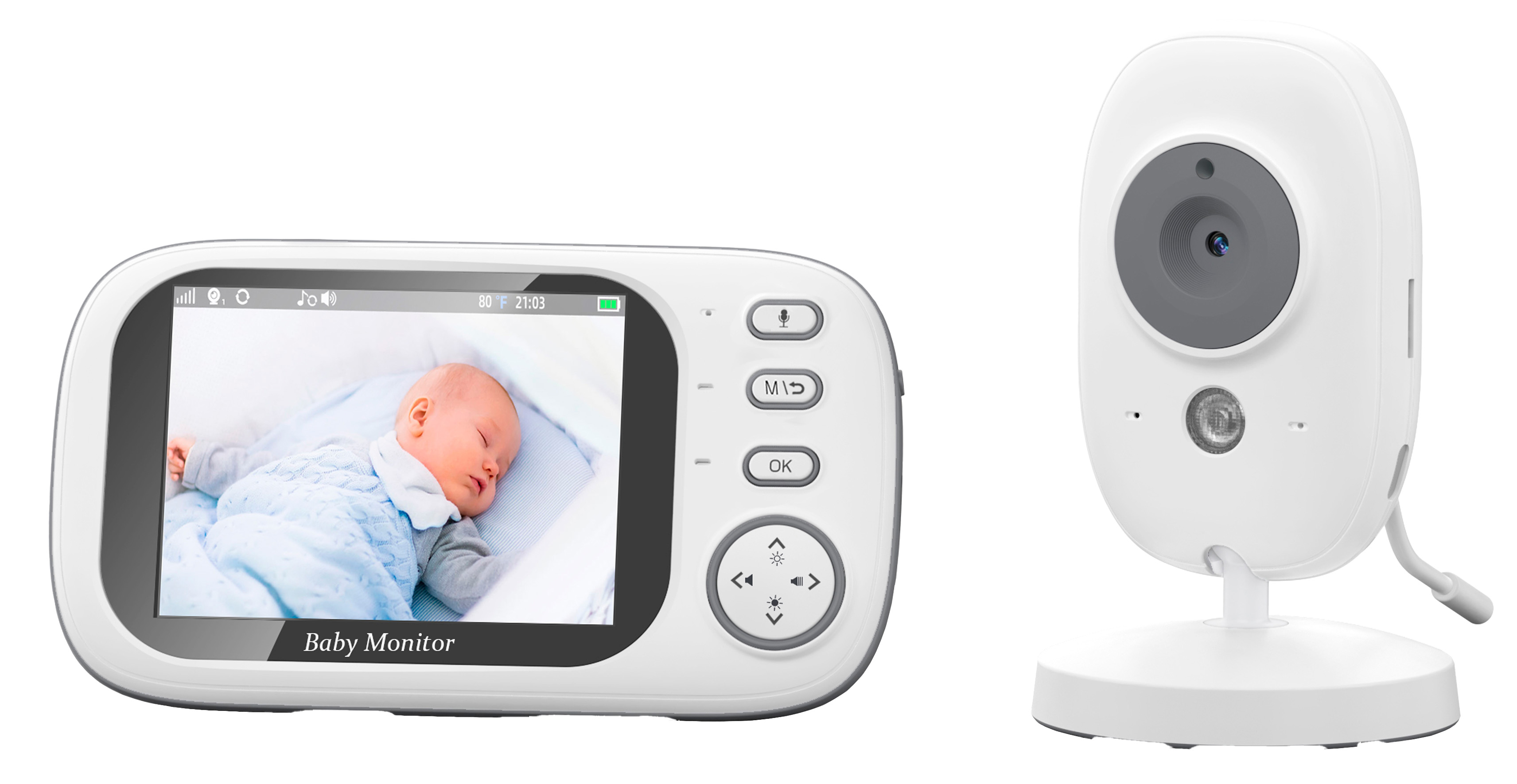 Видеоняня Baby Monitor Camera 2 4Ghz XMABM600