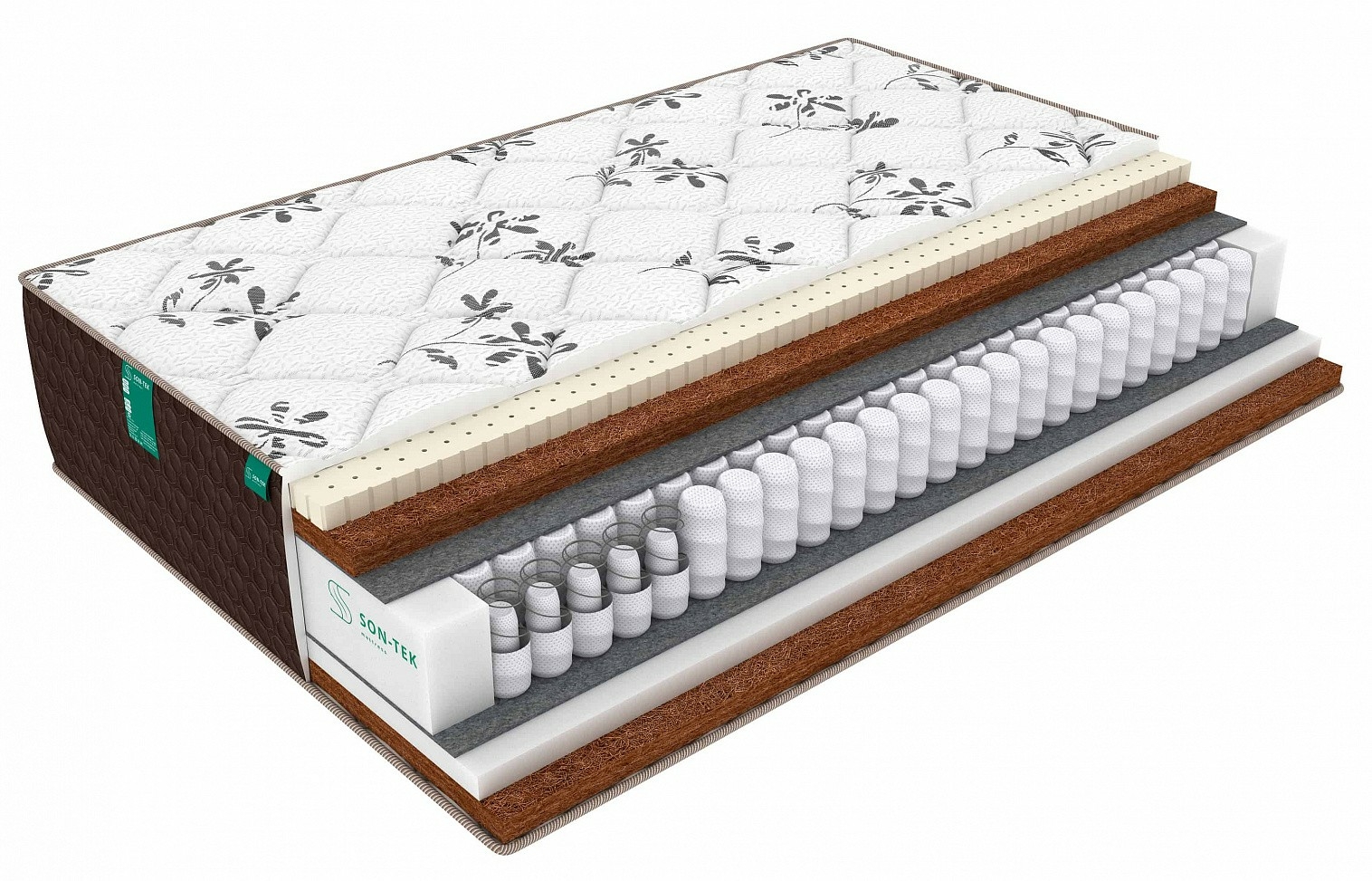 

Матрас Sleeptek Duplex Latex Cocos Revers 180x215, Duplex Latex Cocos Revers