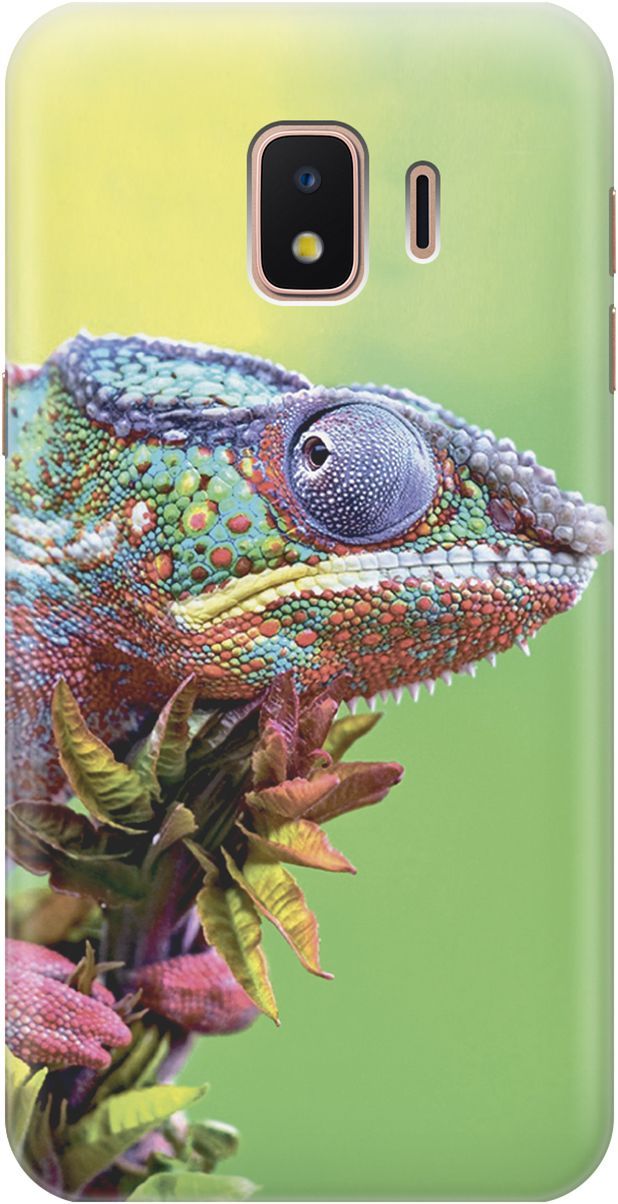 

Чехол на Samsung Galaxy J2 Core с принтом "Разноцветный хамелеон", Желтый;зеленый, 2310