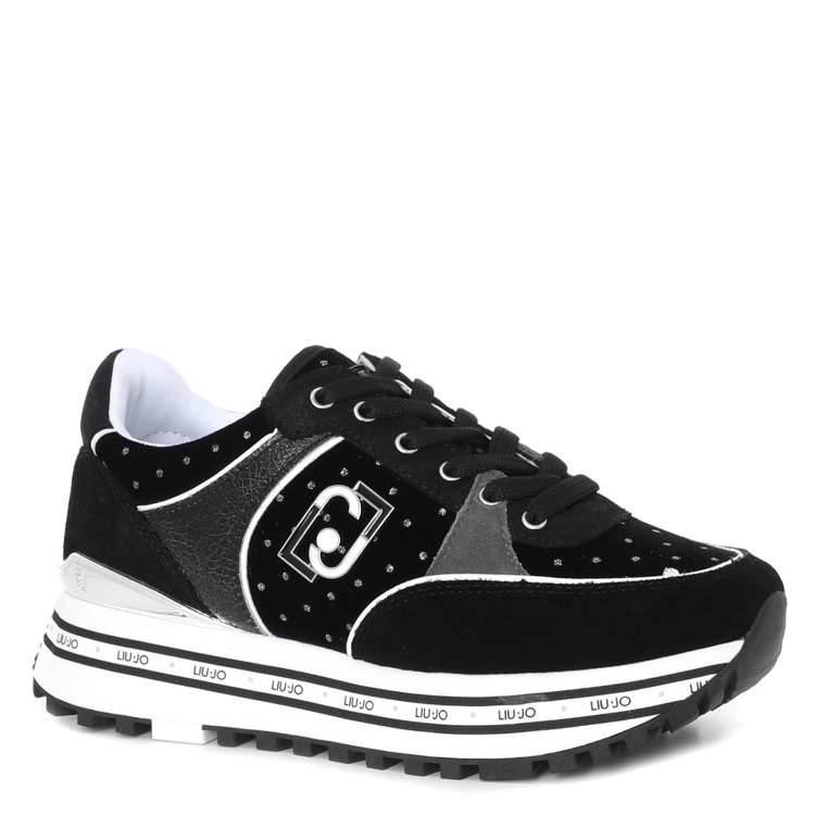 

Кроссовки женские Liu Jo BF2097 черные 42 EU, BF2097