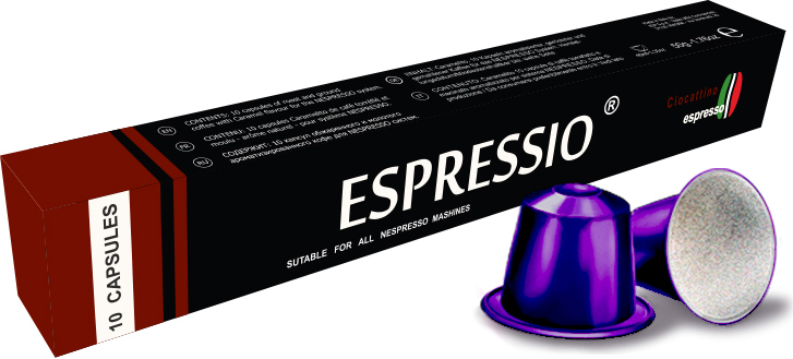 

Кофе капсулы для Nespresso Espressio Ciocattino