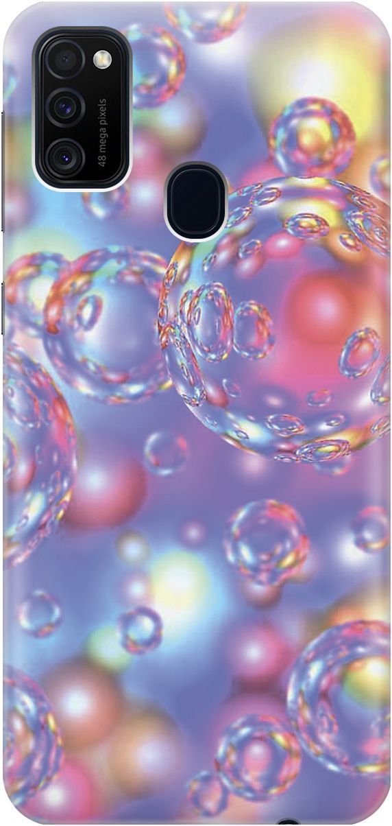 

Чехол на Samsung Galaxy M21/M30s с принтом "Необычные пузырьки", 2315
