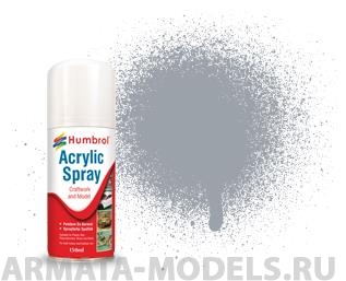 фото Ad6165 краска акриловая no 165 средний морской серый - полу-матовый modellers spray 150 ml humbrol