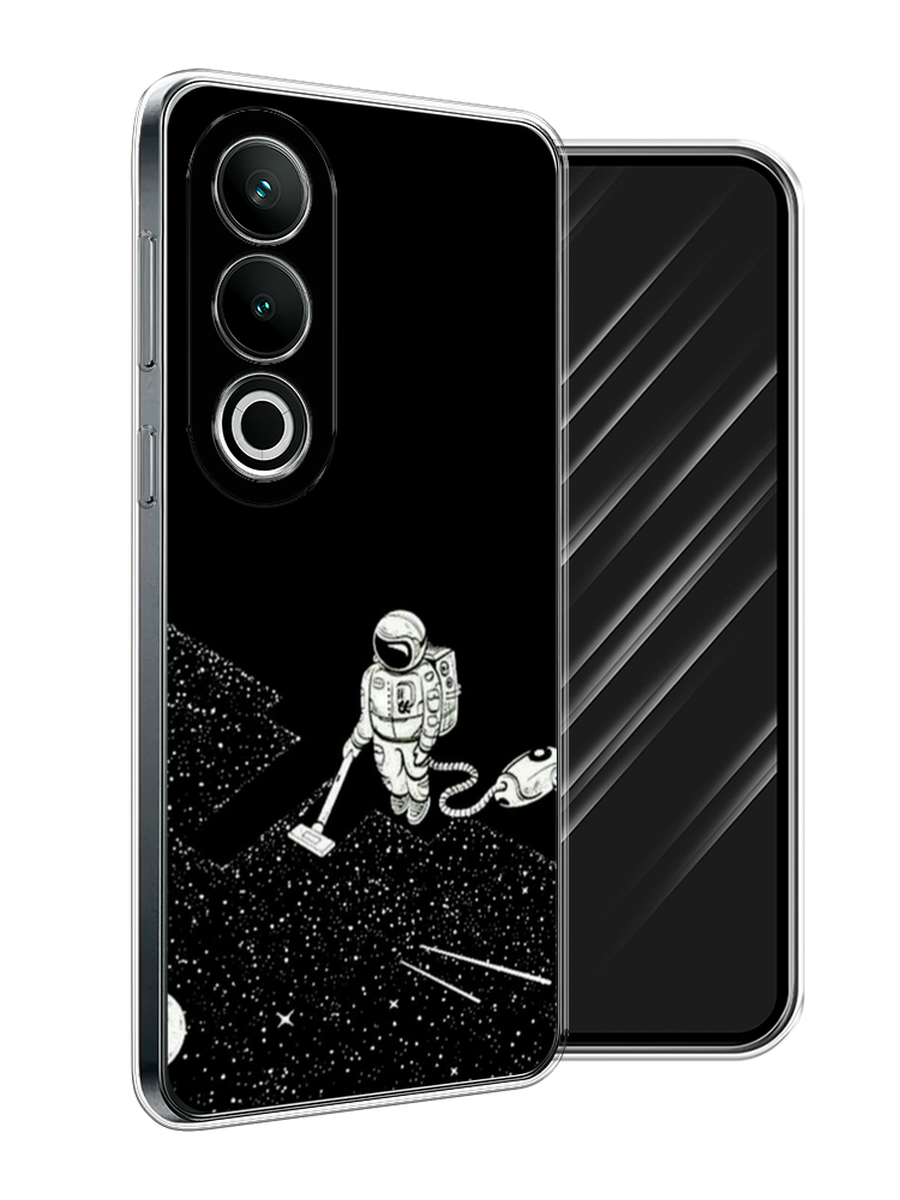 

Чехол Awog на OnePlus Nord CE4 "Космонавт с пылесосом", Белый, 154750-1