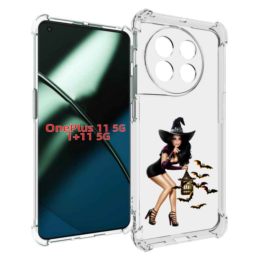 

Чехол MyPads девушка-ведьма женский для OnePlus 11, Прозрачный, Tocco