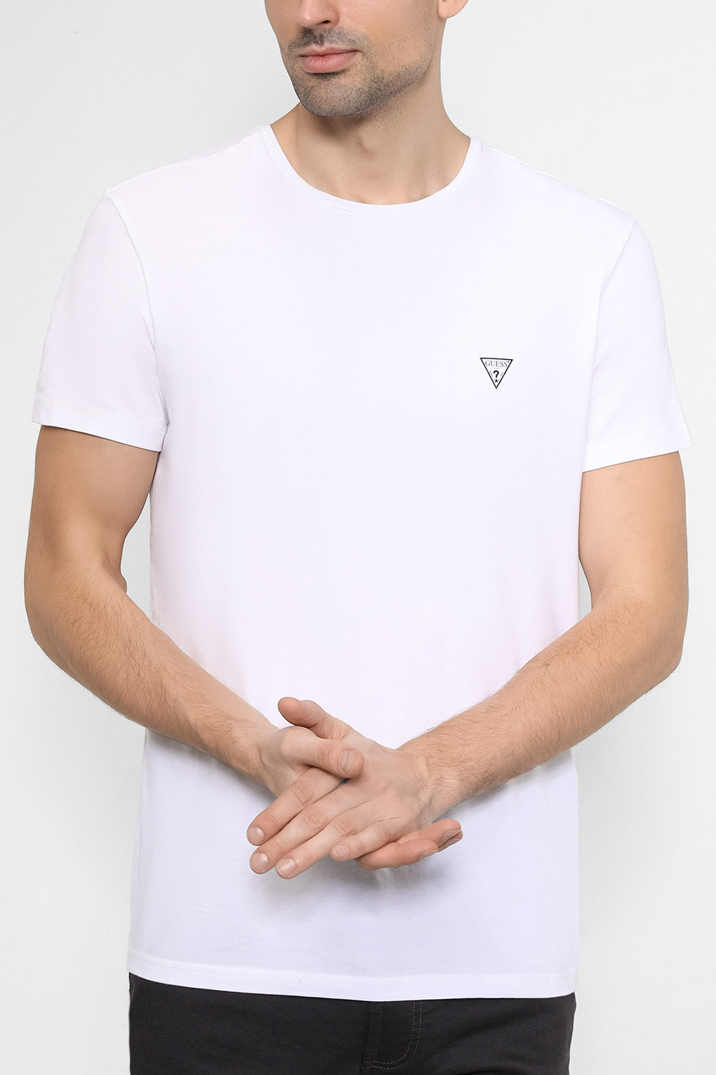 

Комплект футболок мужских Guess U97G02 JR003 белых S, Белый, U97G02 JR003