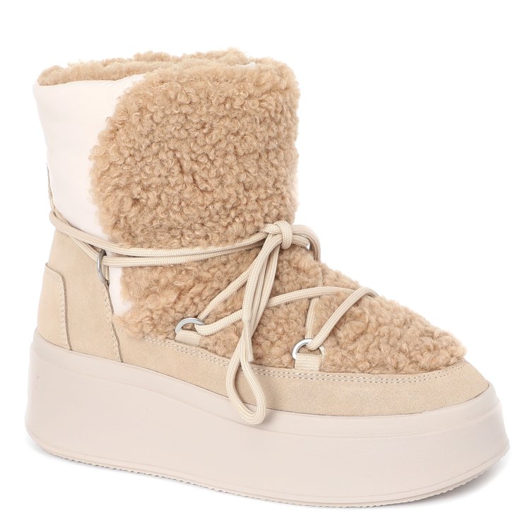 

Угги женские Ash MOBOO бежевые 40 EU, Бежевый, MOBOO