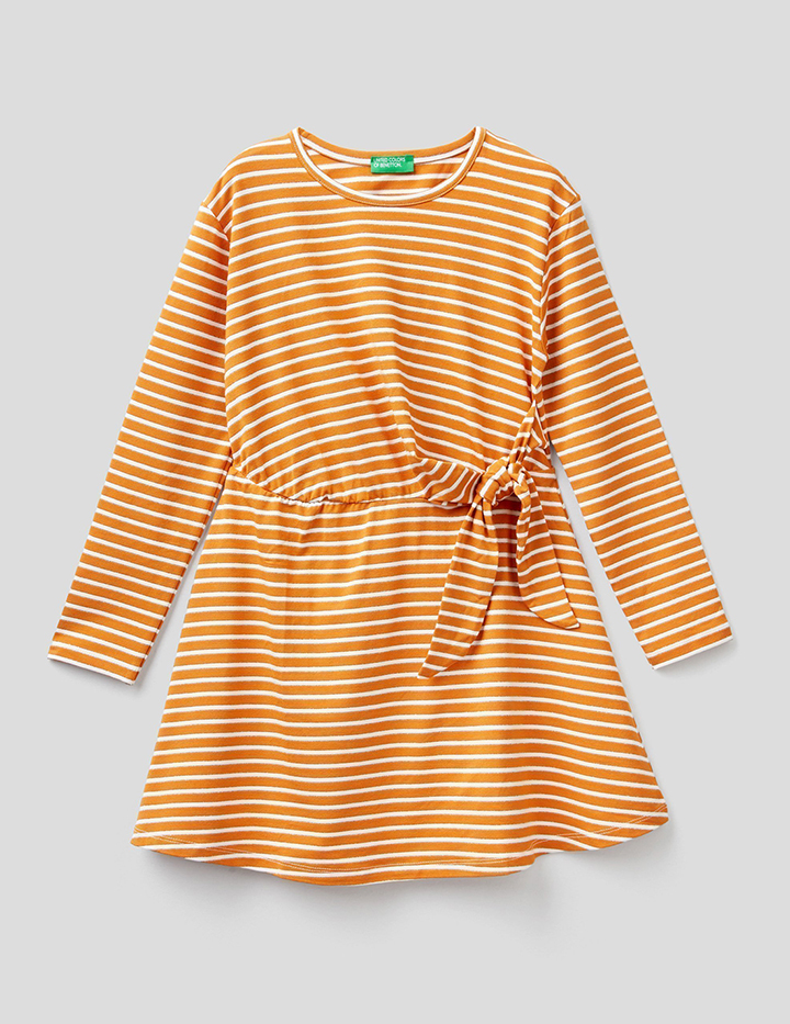 фото Платье для девочек benetton цв. разноцветный р.158 united colors of benetton