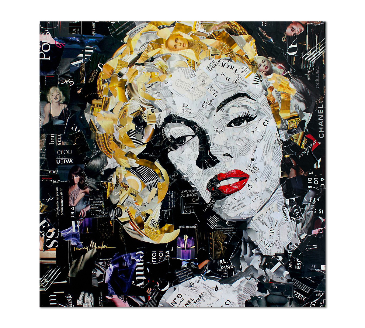 

Картина интерьерная на холсте Poly Print Art Мерилин Монро 50х50 см.