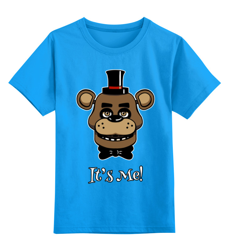 

Футболка детская Printio Fazbear (пять ночей у фредди) цв. голубой р. 128, Fazbear (пять ночей у фредди)