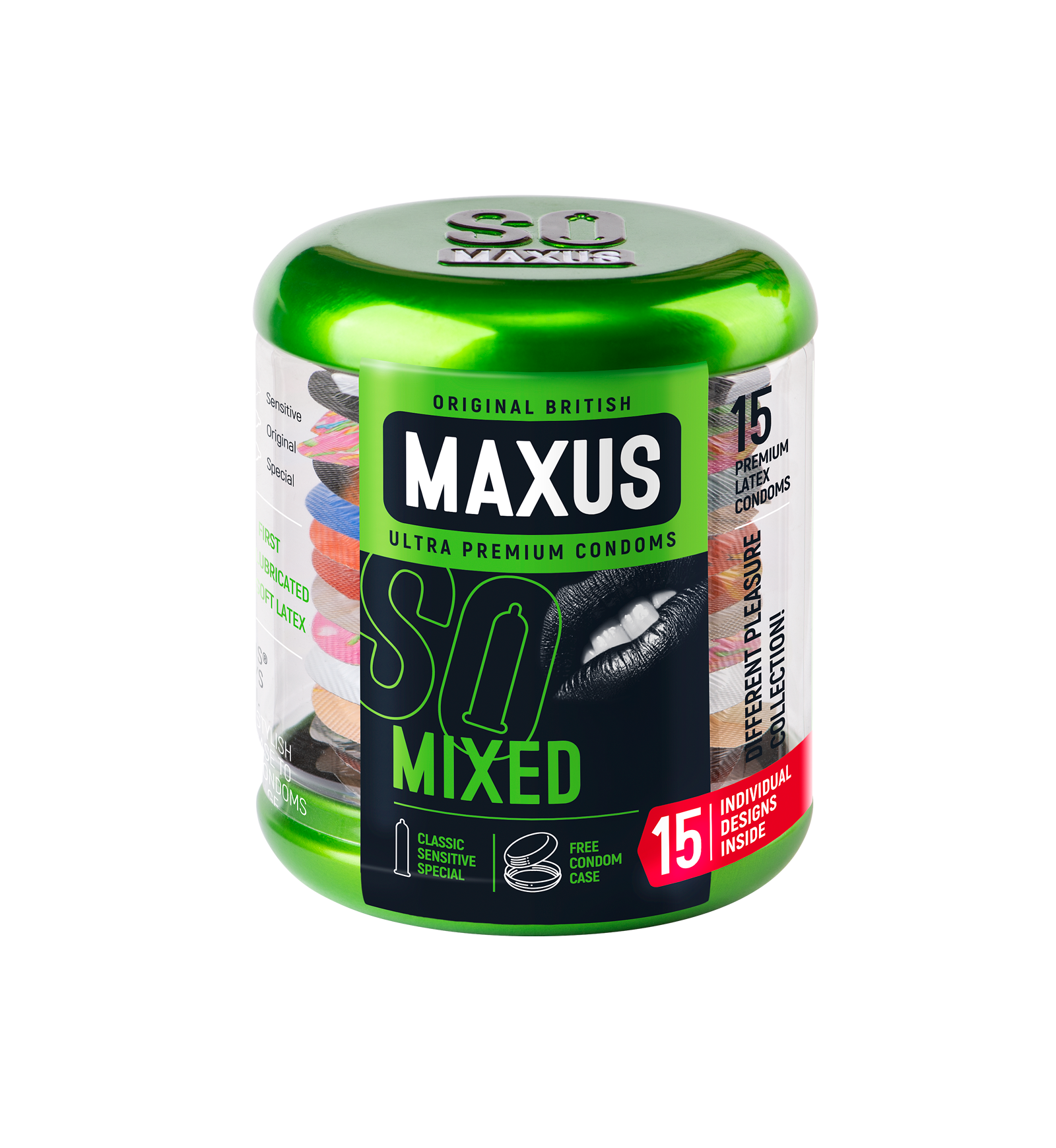 фото Презервативы maxus mixed набор 0901-014 15 шт. ж/к