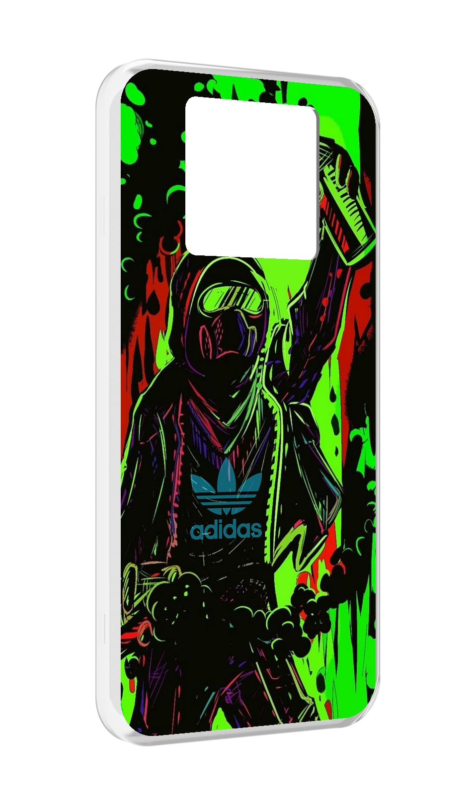 

Чехол MyPads мужчина в красках адидас для Black Shark 3 5G / Black Shark 3S, Прозрачный, Tocco