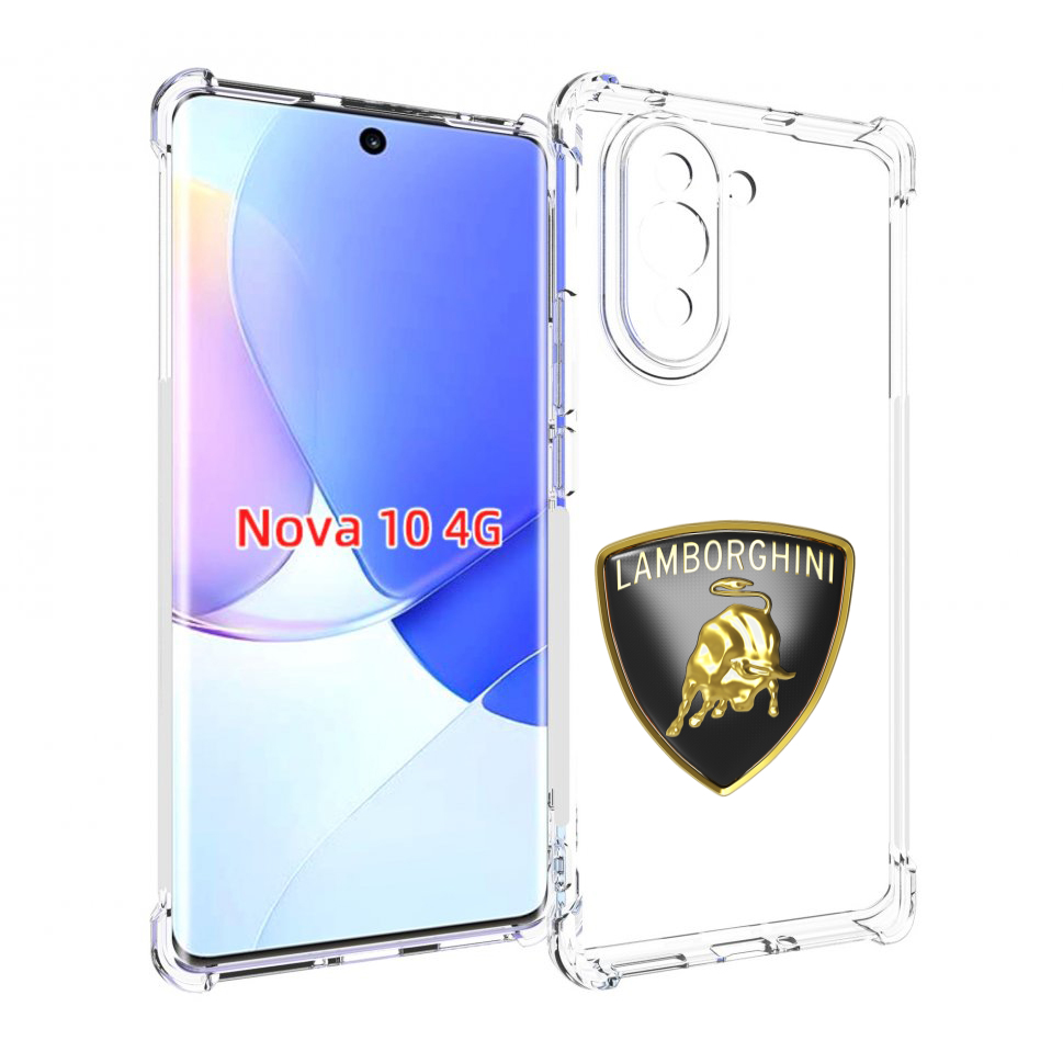 

Чехол MyPads ламборгини-lambo-6 мужской для Huawei Nova 10, Прозрачный, Tocco