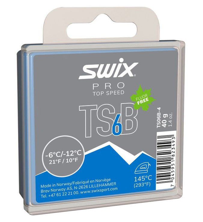 фото Парафин swix ts6b -6°/-12° 40g