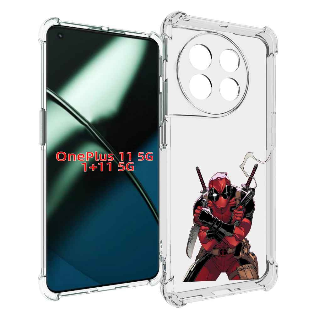 

Чехол MyPads дедпул-подмигивает для OnePlus 11, Прозрачный, Tocco