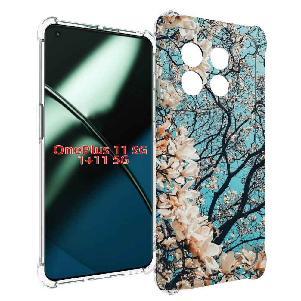 

Чехол MyPads дерево-с-цветочками для OnePlus 11, Прозрачный, Tocco