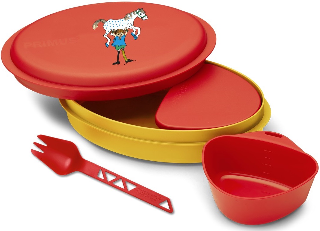 фото Набор туристической посуды детский primus meal set pippi red