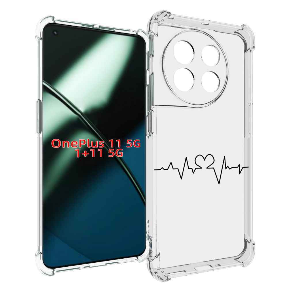 

Чехол MyPads диаграмма-любви для OnePlus 11, Прозрачный, Tocco