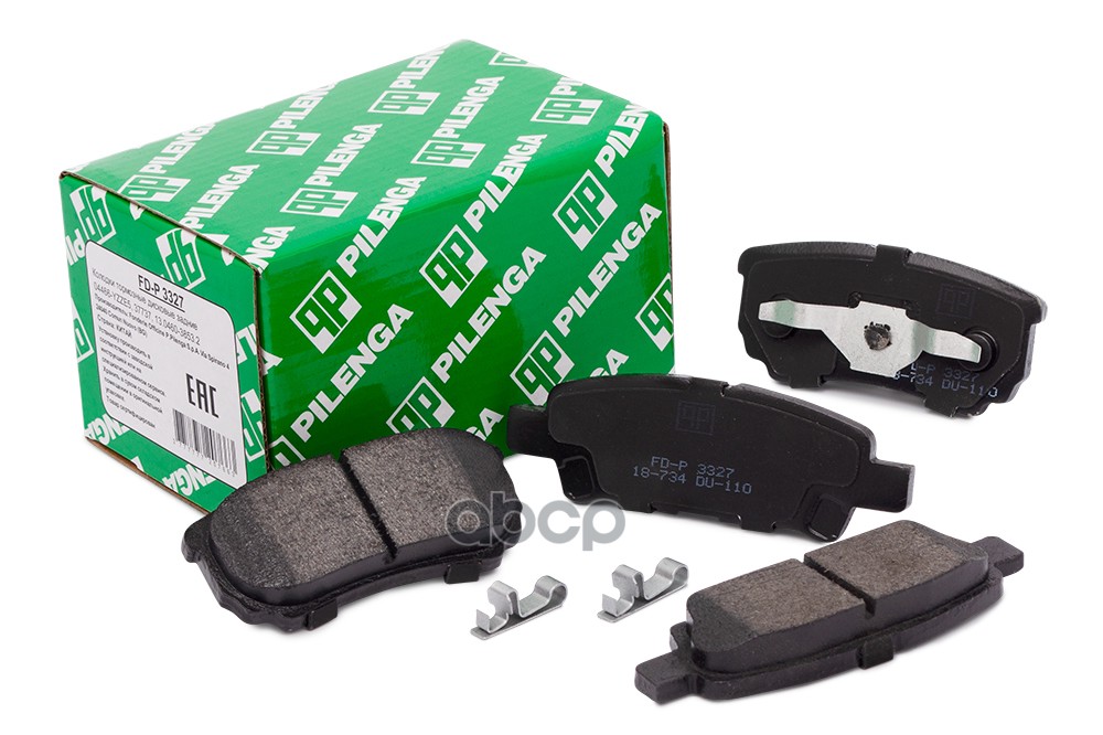 

Тормозные колодки PILENGA задние дисковые правые/левые FDP3327