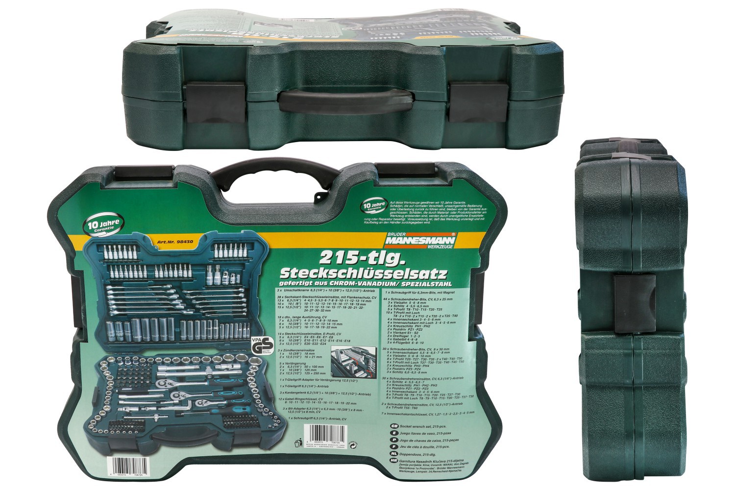 

Набор гаечных ключей Mannesmann M98430, M98430