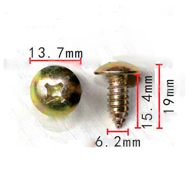 фото Саморез применяемость: саморез 6.2x19mm универсальный patron