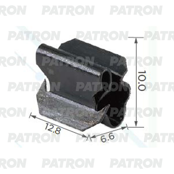 PATRON P372388 Зажим металлический Audi Seat Volkswagen Используется для крепления дверных