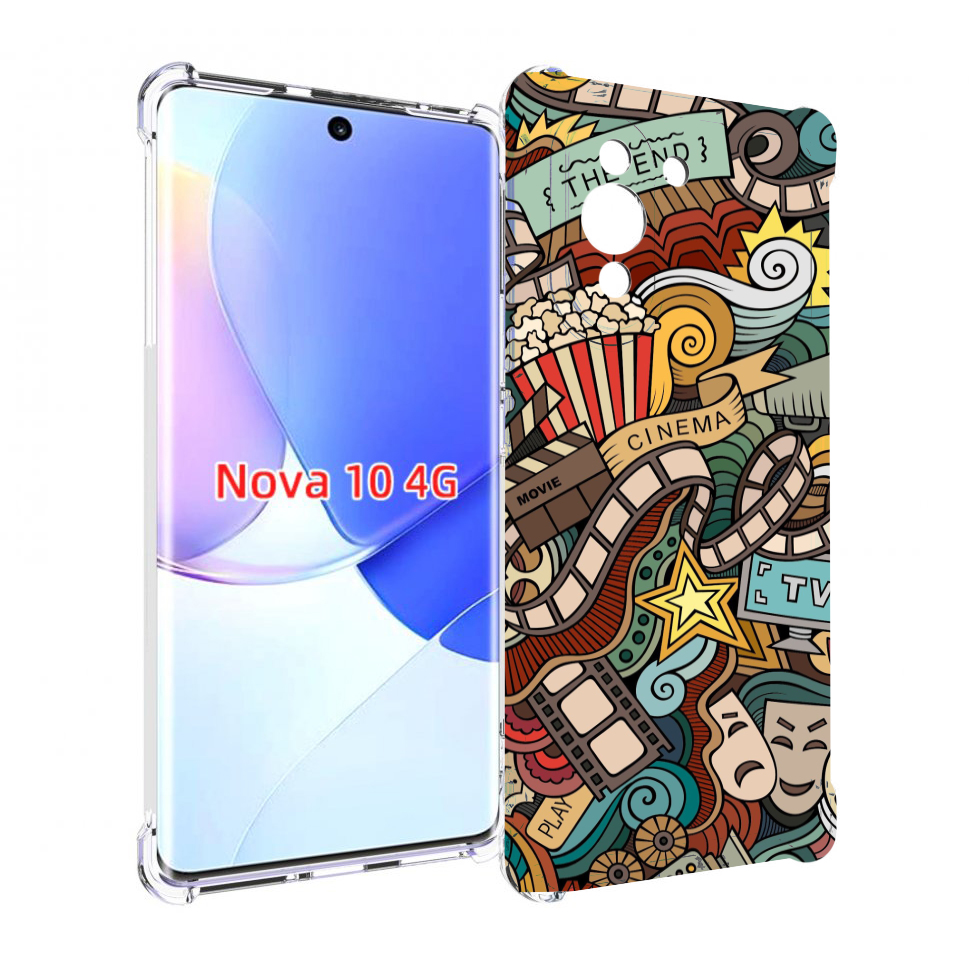 

Чехол MyPads любимое кино для Huawei Nova 10, Прозрачный, Tocco
