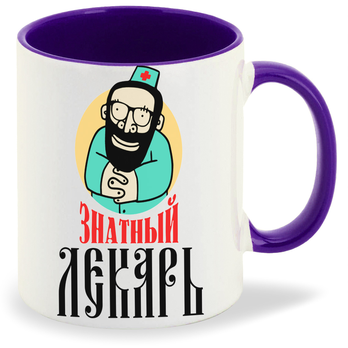

Кружка CoolPodarok Знатный лекарь мужчина, Знатный лекарь мужчина
