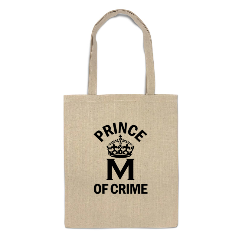 

Сумка-шоппер Printio Мориарти бежевая, Бежевый, Мориарти