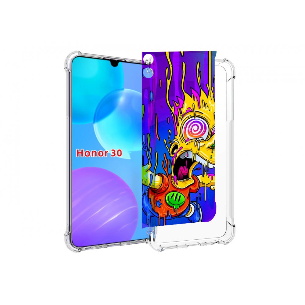 

Чехол MyPads Барт-арт-стрит для Huawei Honor 30 Lite, Tocco